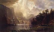Among the Sierra Nevada,California Albert Bierstadt